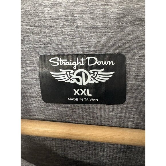 The Country Club Brookline 122nd US Open Golf Straight Down ¼ Zip Mens 2XL Grey - Picture 5 of 15